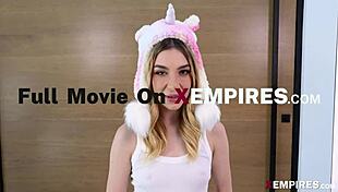 Hot Fuck With Petite 18+ Demi Hawks In Deepthroat And Cowgirl