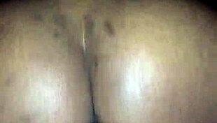 Ebony Teen Gets First Creampie!