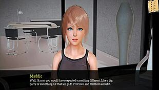 in my new family series, the big-titted girl rides monster cock in missionary for creampie