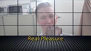 interracial gay guys have bareback oral sex in the office with virgin ass