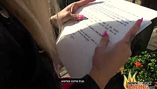 Lola Shines rides big dick in public POV session