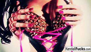 Kendall Karson teases with sexy fetish