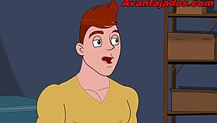 Casual story of gay students engaging in dirty sex at college