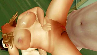 Big Breasted Blonde Experiences Deep Emotions Drinking Sperm After Two Cocks