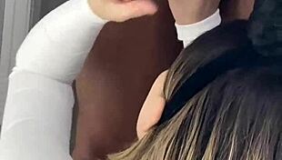 Snowbunny’s clothes ripped by BBC, fucked hard, filled with cum in wild interracial action. Brutal pounding leaves her dripping!