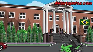 Casual story of gay students engaging in dirty sex at college