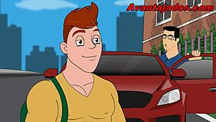 Casual story of gay students engaging in dirty sex at college