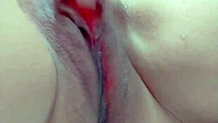 Fingering wet pussy and cumming hard - enjoy the dripping close-up!