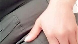 Brunette dances for boss, nurse follows