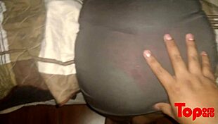 She loves being submissive in homemade latina milf bdsm creampie with indian slave