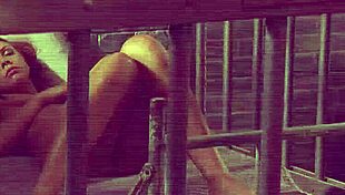 Lesbian Slave In Bondage Masturbating Orgasming With Madame's Panties Submissive Punished Mistress Tied Up