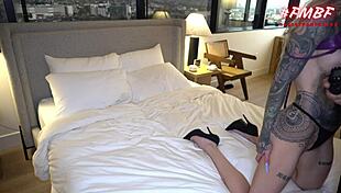 backstage, i'm fucking my boyfriend with sasha beart, it's wild