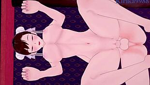 chun-li's intense hentai sex in street fighter ii?
