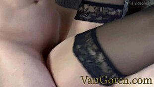 Vangoren's Young Blonde Ani Craves Deep Fucking with Monster Cock