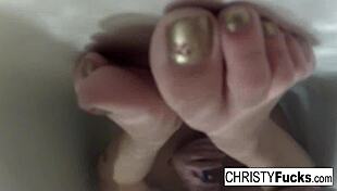 Sexy Christy Mack In Makeup Room Bath