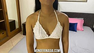 Bubble Butt Thai Girl Rides Cock Hard!