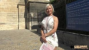 Kim, the seductive MILF, enjoys anal with big tits