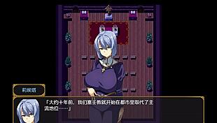 in this hentai party game, the busty girl gets betrayed and fucked