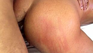 Amateur guy pounded by two massive black cocks