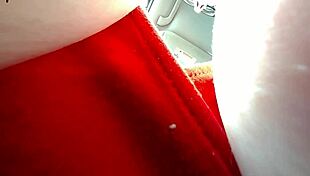 Unaware Giantess Hides Tiny Man in Her Massive Tits POV