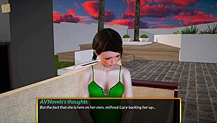 My New Family 315 Plays Game with Redhead in Scene