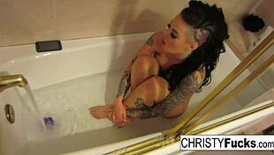 Sexy Christy Mack In Makeup Room Bath
