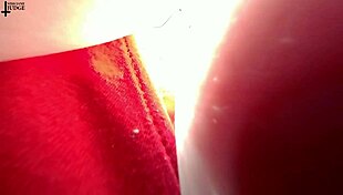 Unaware Giantess Hides Tiny Man in Her Massive Tits POV