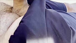 she spotted me jerking off and helped me cum by the public pool 😏💦