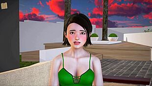 My New Family 315 Plays Game with Redhead in Scene