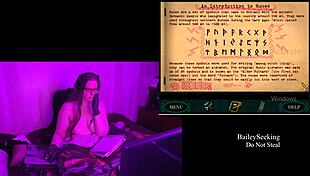 Blackmoor Manor Play Through Part 6 With Fat Brunette And Natural Big Tits