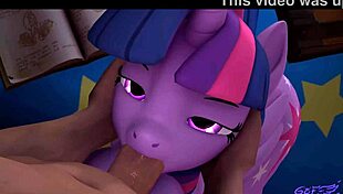 Twilight Sparkle Enjoys Hentai Adventure