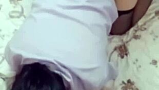 asian girlfriend gets oral masturbation then perfect back entry fucking with cock lesson