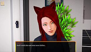 My New Family 315 Plays Game with Redhead in Scene