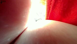 Unaware Giantess Hides Tiny Man in Her Massive Tits POV