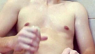 messy shower masturbation with wife nearby in vegas life