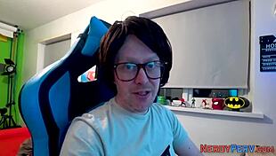 real amateur tricked into facial