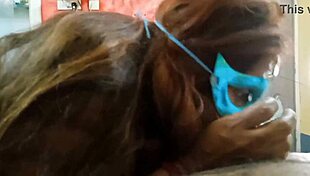 Hot Tania Gives INTENSE BLOWJOB With Big Tits