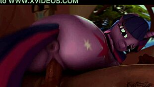 Twilight Sparkle Enjoys Hentai Adventure