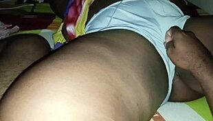 my stepfather caresses my FAT PUSSY in the house