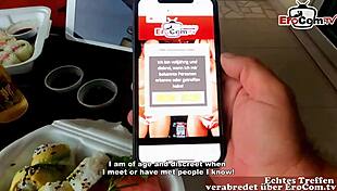 user picks up latina slut at airport for quick fuck