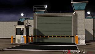 Ballgagged girl gets extreme double penetration by black cock and dildo!