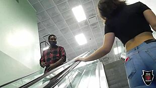 Jackie Ohh blindfolds to fuck Rome Major's massive cock