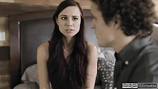 Girlfriend proves lesbian by fucking boyfriend