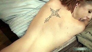 Man, Cadey Mercury was stunned when dad spilled inside her tight 18+ hole.