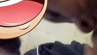 Brandy bates deepthroats cum in throat