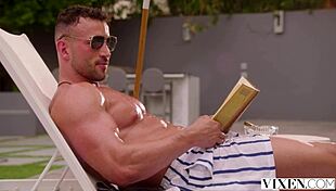 Fiery Redhead Freya Won't Stop Sucking!