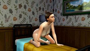 sims 4 gus farmer receives blowjob and golden shower