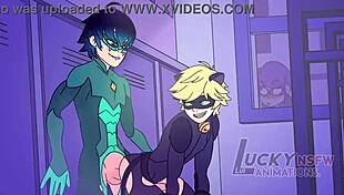 I discovered these gay hentai clips online