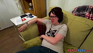 real amateur tricked into facial