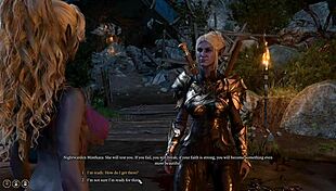 Baldur's Gate 3 Minthara Sex Scene with Futa Character